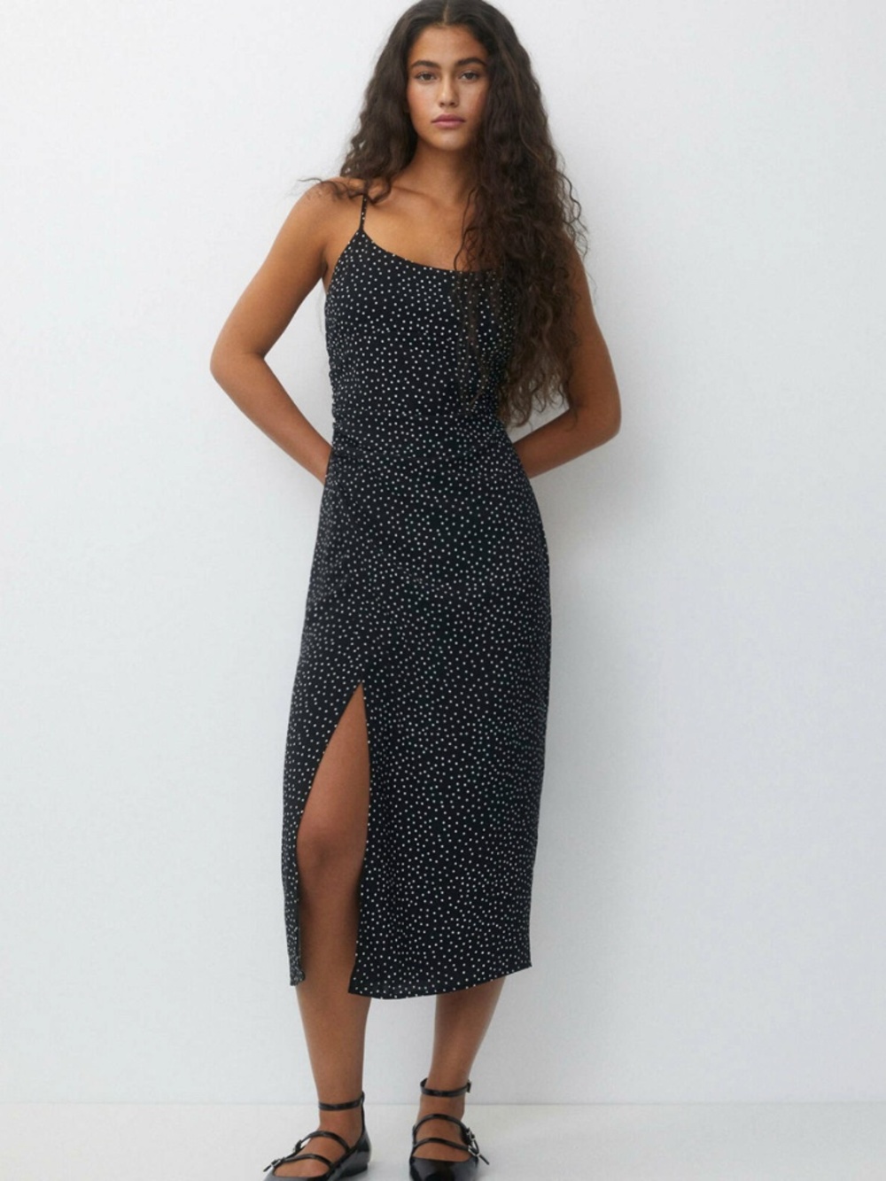 Pull & Bear Polka Dot Dress